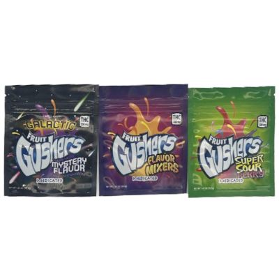 Fruit Gushers 500mg Candy Mylar Bags